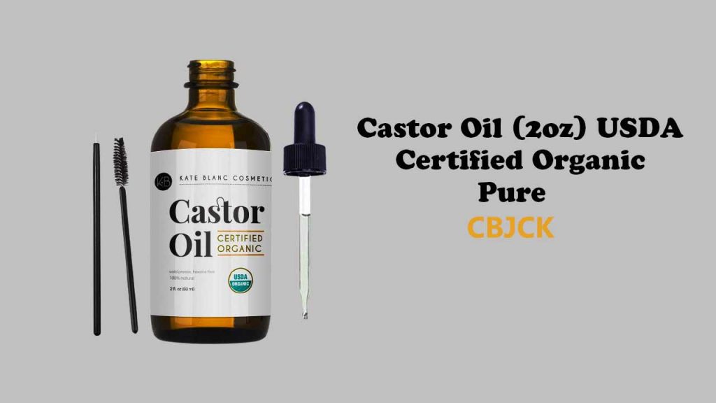 organic cold pressed castor oil for eyes
