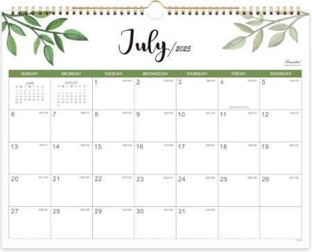 Wall Calendar 2025-2027