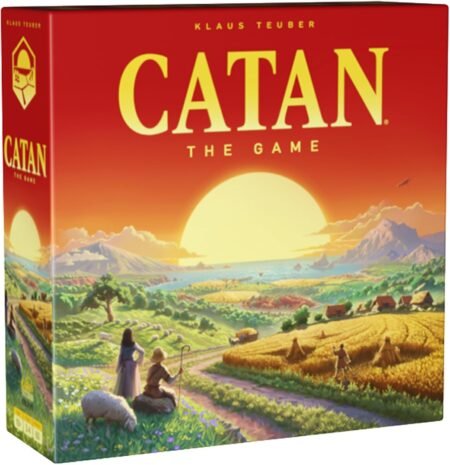 CATAN Board Game 6th Edition | Trade, Build & Settle Classic Strategy Game for Families Ages 10+