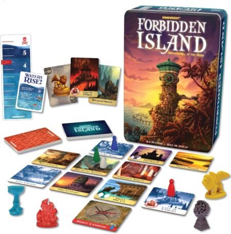 Gamewright Forbidden Island Cooperative Strategy Survival Board Game