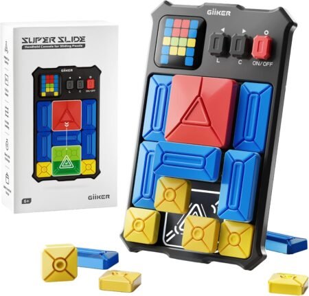 GiiKER Super Slide Puzzle Game Electronic Brain Teaser Sliding Block Puzzle Toy