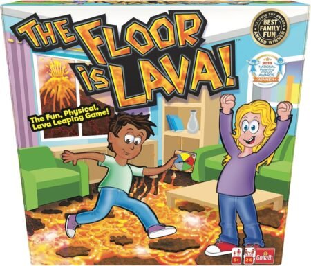 Goliath The Floor is Lava! Game | Interactive Indoor & Outdoor Family Game for Kids and Adults
