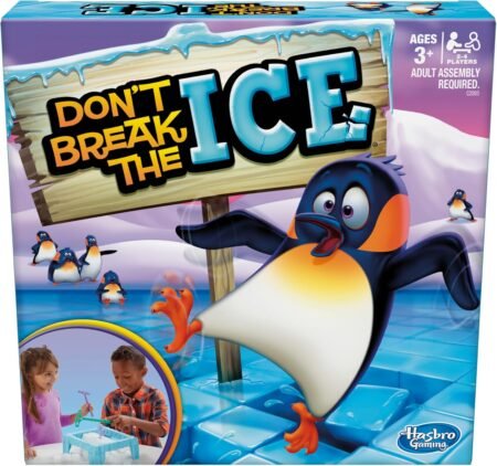 Hasbro Don’t Break The Ice Game – Classic Family Board Game for Kids Ages 3+, Fun Preschool Game for 2–4 Players