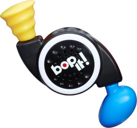 Hasbro Gaming Bop It! Electronic Game – Interactive Handheld Reflex & Memory Game for Kids, Teens & Adults