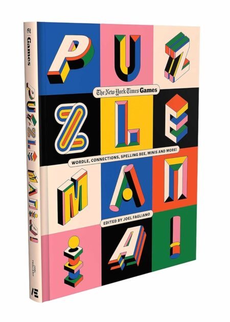 Puzzle Mania Wordle Connections Spelling Bee 3-i-1 Word Puzzle Game Set