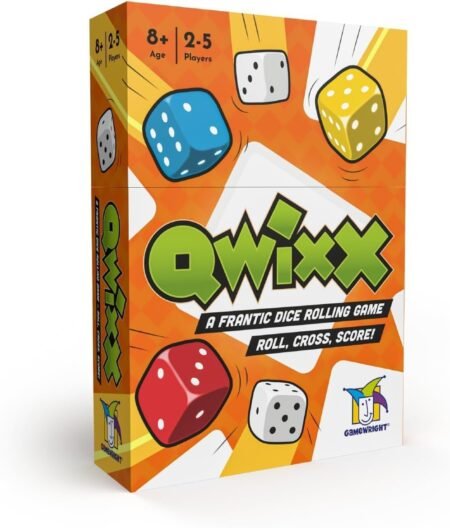 Qwixx Fast Family Dice Game Quick Strategy and Luck Game