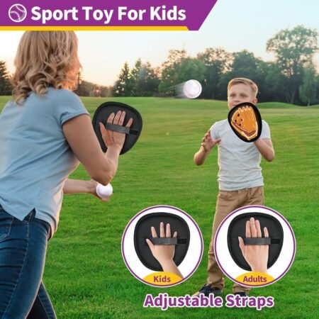 SpringFlower Catch and Toss Game Outdoor Paddle Ball Beach & Garden Sports Toy