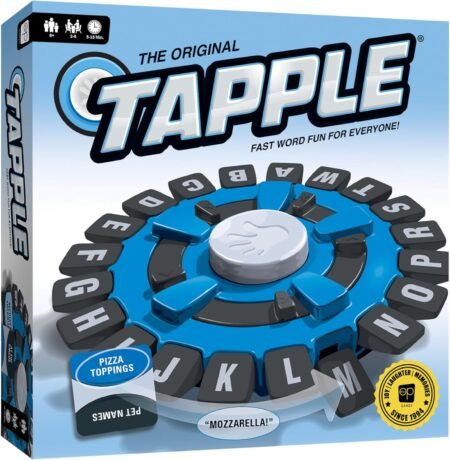 USAOPOLY The Original TAPPLE Fast Paced Family Word Game