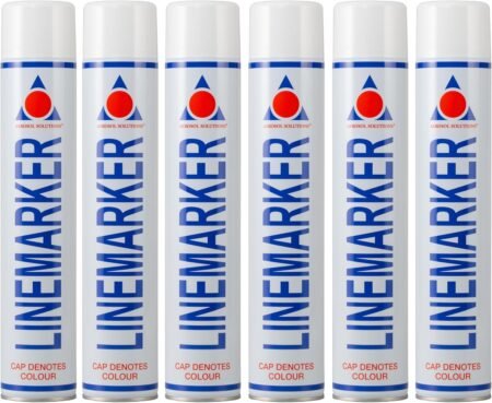 Aerosol Solutions Line Marker White 26 Oz Athletic