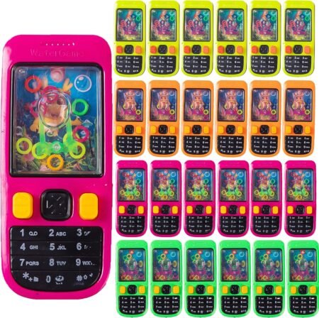Desyeryamimi 24 Pack Handheld Water Ring Games