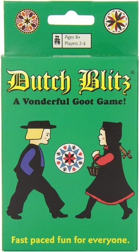 Dutch Blitz Card Game Fast-Paced Family Card Game