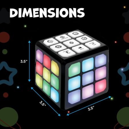 FLASHDASH Flashing Cube Electronic Memory Game