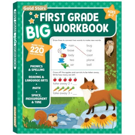 First Grade Big Workbook Ages 6-7 220+Kids