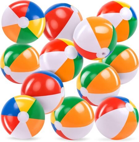 JOYIN 12-Pack Sports Balls Party Favor Set for Kids