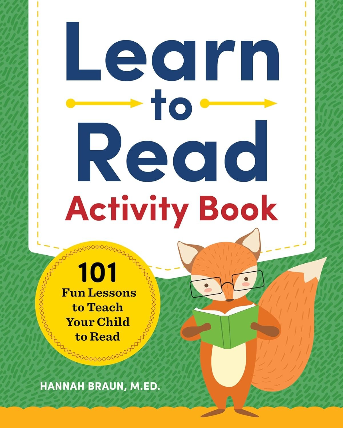 Learn to Read Activity Book Workbook
