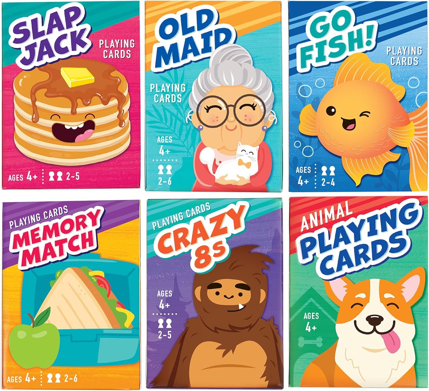 LotFancy Card Games Family Playing Cards Game