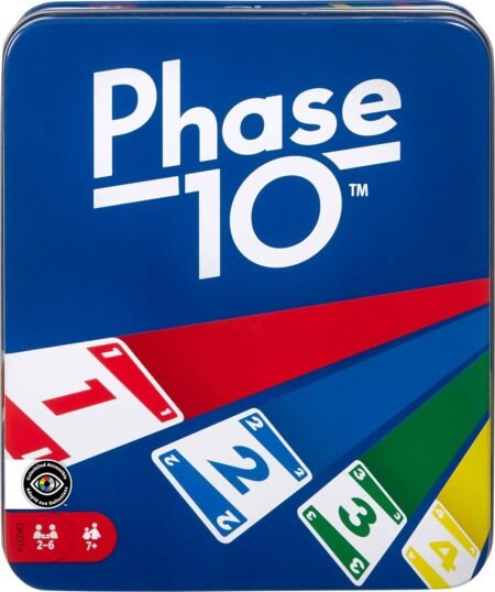 Mattel Games Phase 10 Card Rummy S Game