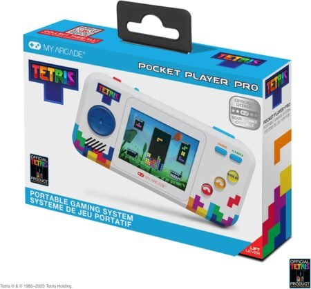 My Arcade Tetris Pocket Player Portable Retro Game