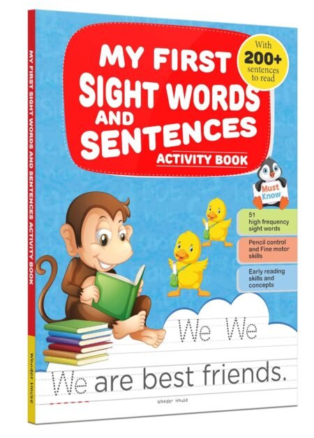 My First Sight Words and Sentences Activity Book