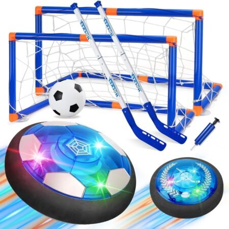 Nazano 3-in-1 Hover Soccer Ball Indoor Air Soccer Game Set