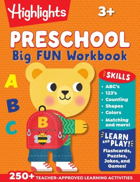 Preschool Big Fun Workbook Activity Book