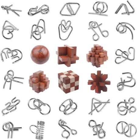 RLYLF 30PCS Brain Teaseducational Fidget Toys
