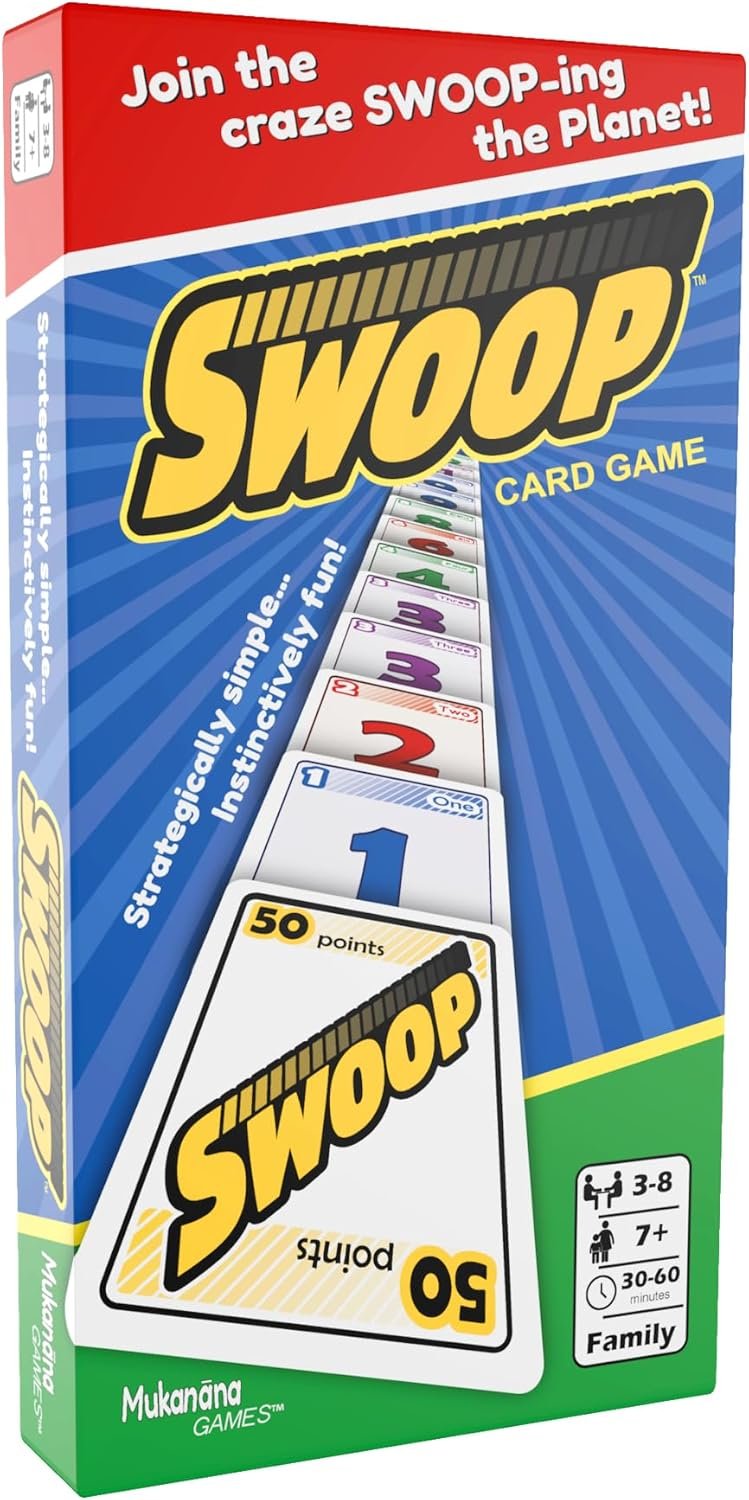 SWOOP Card Game Fast-Paced Family Strategy