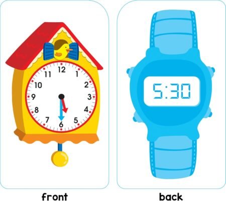 School Zone Time & Money Flash Cards