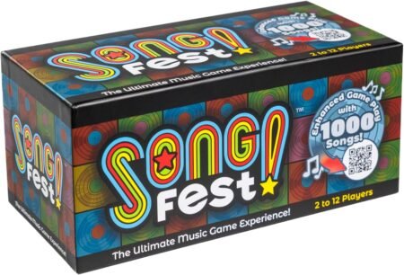 SongFest Music Trivia Party Game Family Music Game