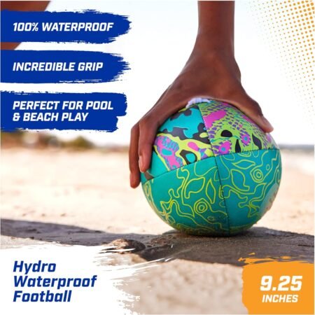 SwimWays Hydro Waterproof Football Pool and Beach Toy