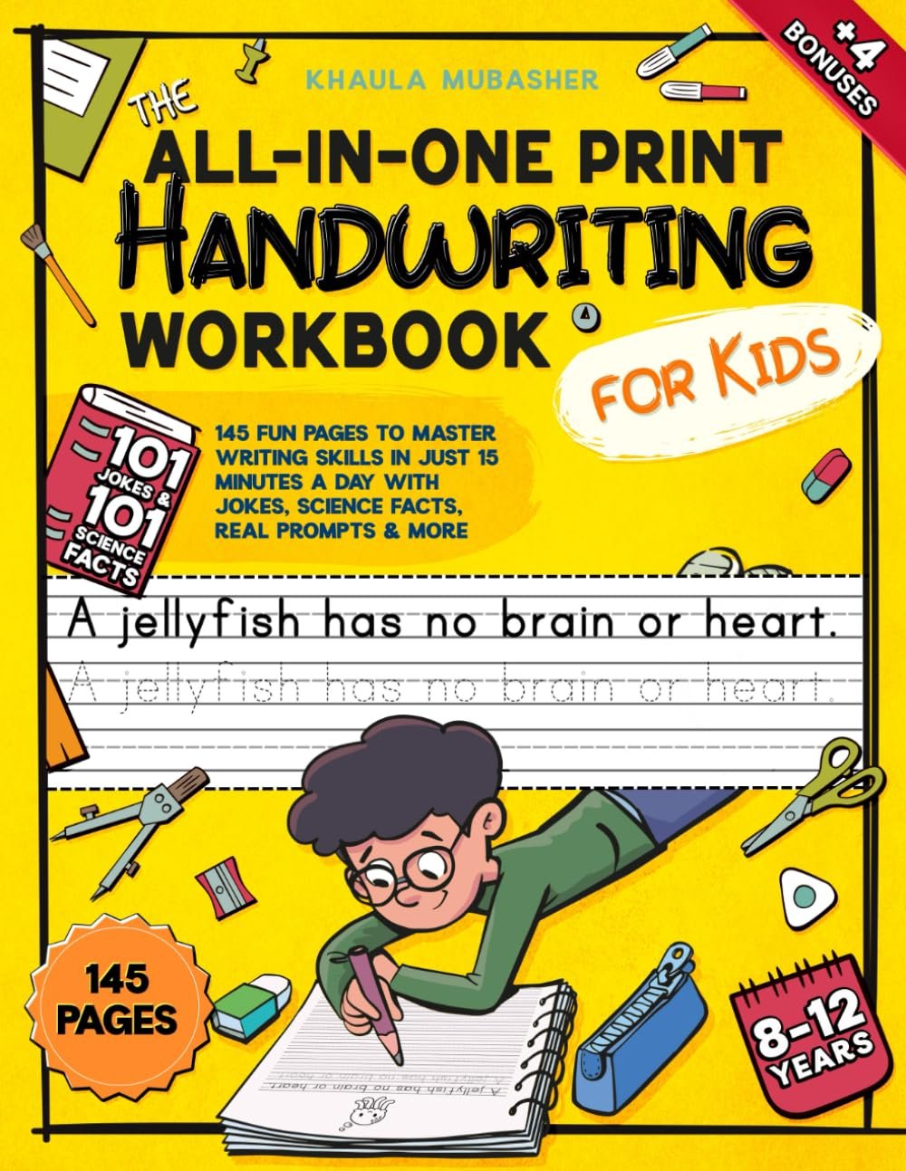 The All-in-One Print Handwriting Workbook