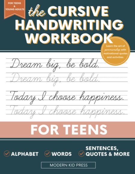 The Cursive Handwriting Workbook