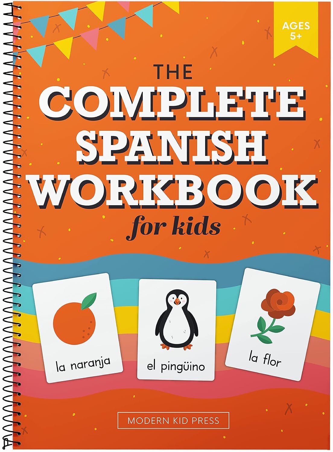 The Spanish Workbook for Kids Beginner