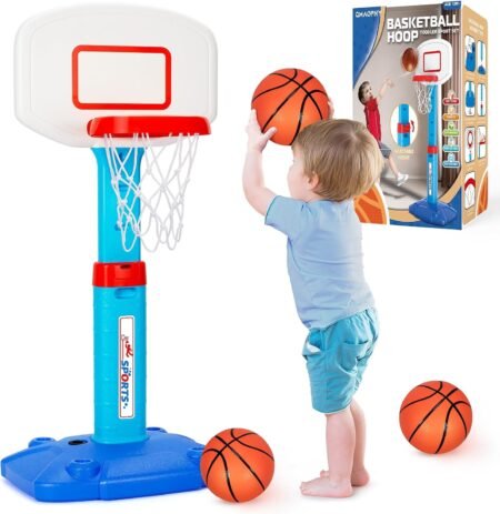 Toddler Basketball Hoop Set Indoor Outdoor Sports Toy for