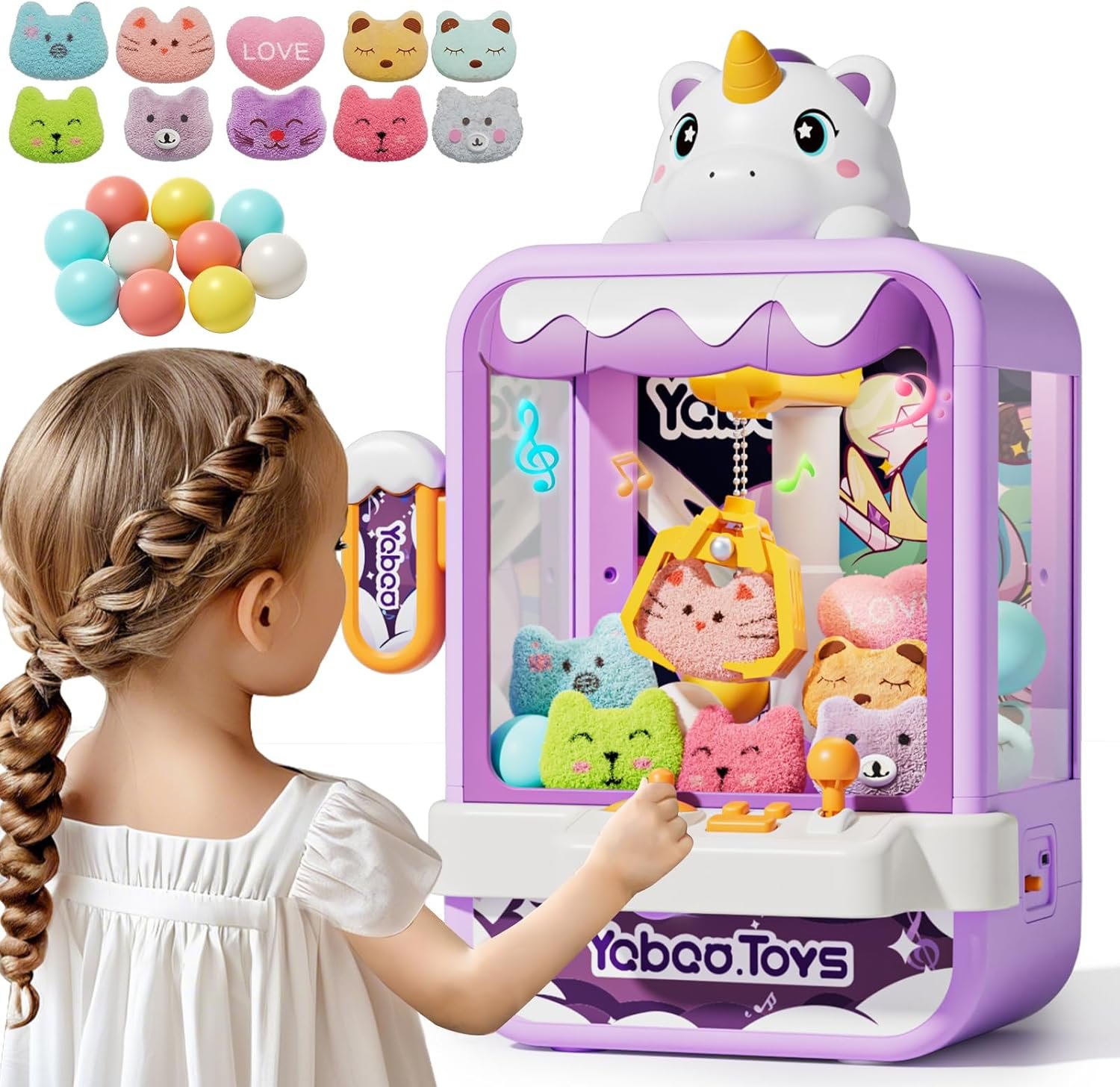 Vanvimen Claw Machine Arcade ToyKids Mini Prize