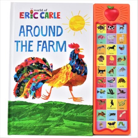 World of Eric Carle 30-Button Animal Book for Kids