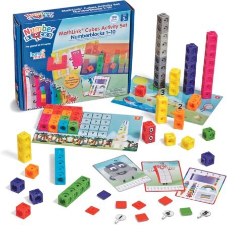 hand2mind MathLink Cubes Math Manipulatives
